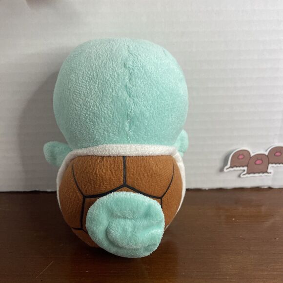 Banpresto 2004 Plush Pokemon Squirtle Turtle Stuffed Animal Toy Small Water Type - Picture 4 of 12